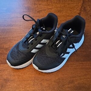 Adidas Black and White Running Shoes